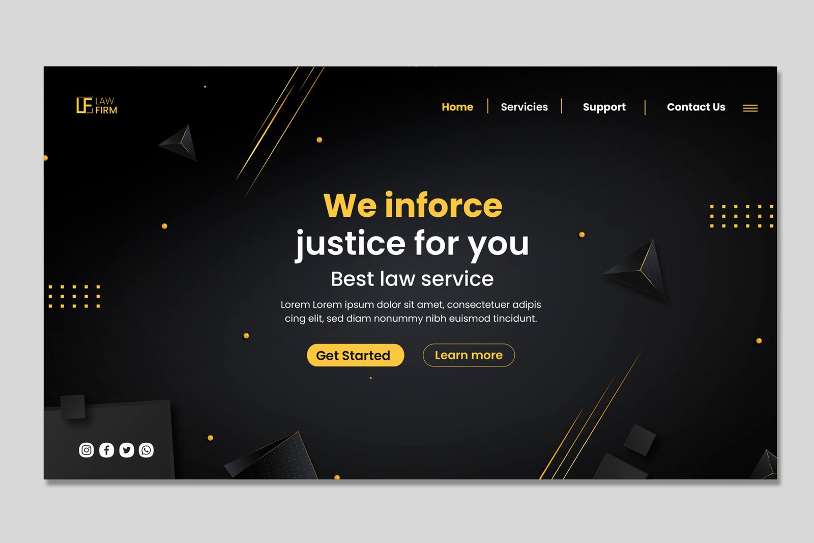Landing Page Design